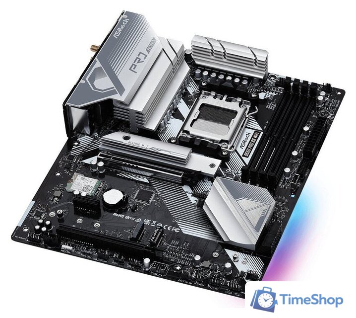 Материнская плата ASRock B650 Pro RS WiFi - Изображение №2 — Интернет-магазин Time-Shop
