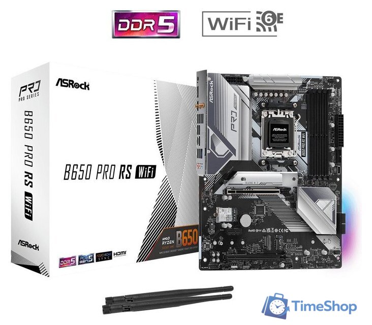 Материнская плата ASRock B650 Pro RS WiFi - Изображение №5 — Интернет-магазин Time-Shop