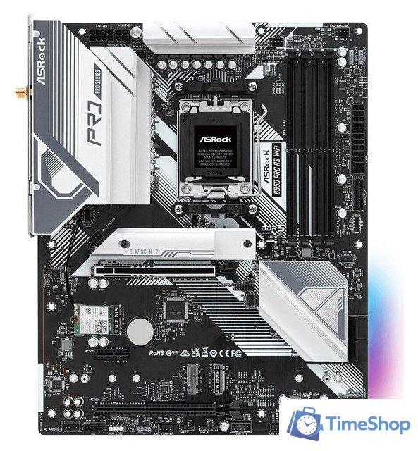 Материнская плата ASRock B650 Pro RS WiFi - Изображение №1 — Интернет-магазин Time-Shop