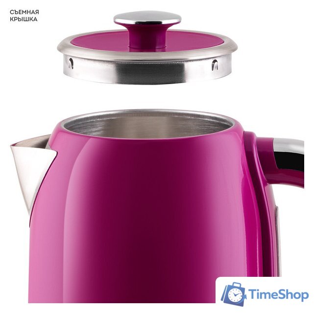 Электрический чайник Galaxy Line GL 0346 (малиновый джем) - Изображение №5 — Интернет-магазин Time-Shop