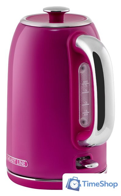 Электрический чайник Galaxy Line GL 0346 (малиновый джем) - Изображение №2 — Интернет-магазин Time-Shop