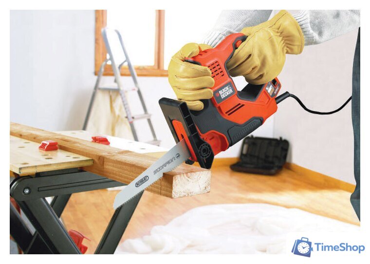 Сабельная пила Black & Decker RS890K - Изображение №4 — Интернет-магазин Time-Shop