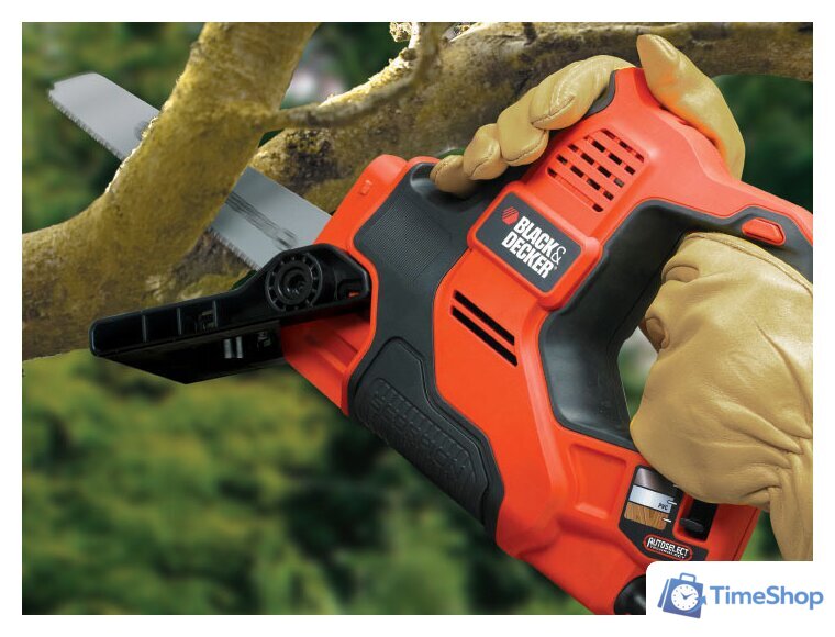 Сабельная пила Black & Decker RS890K - Изображение №8 — Интернет-магазин Time-Shop