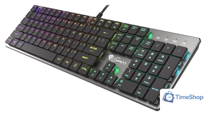 Клавиатура Genesis Thor 420 RGB (нет кириллицы) - Изображение №3 — Интернет-магазин Time-Shop