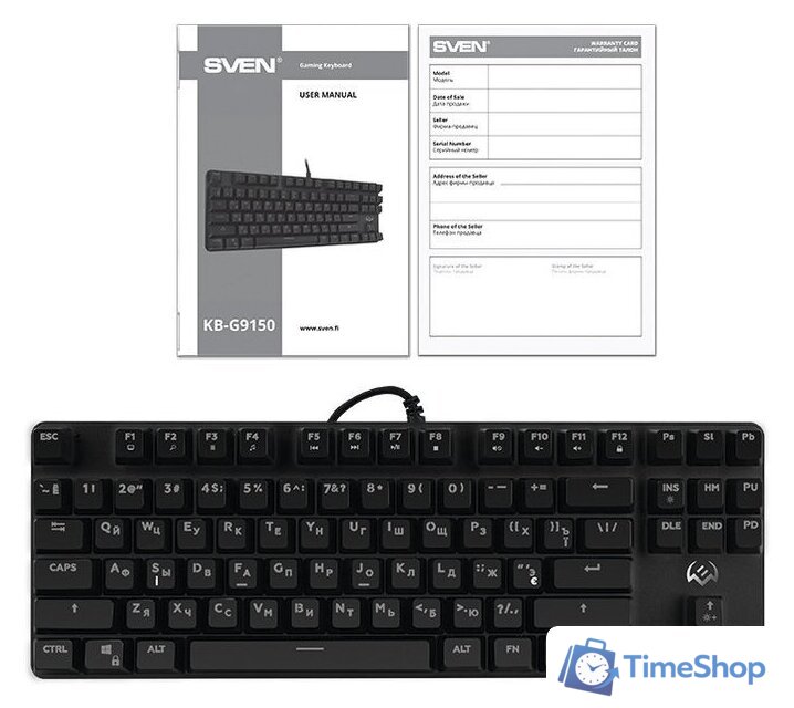 Клавиатура SVEN KB-G9150 - Изображение №8 — Интернет-магазин Time-Shop