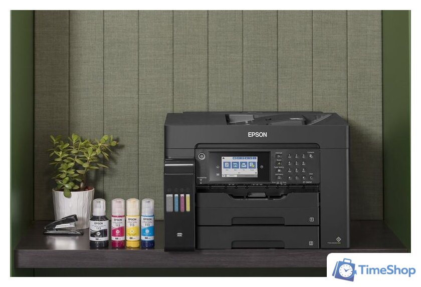 МФУ Epson L15150 (ресурс стартовых контейнеров 7500/6000, контейнер 008) - Изображение №5 — Интернет-магазин Time-Shop