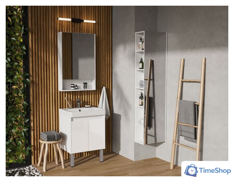  Акватон Тумба под умывальник Сканди Doors 55 1A278801SD010 (белый) - Изображение №8 — Интернет-магазин Time-Shop