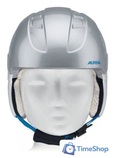 Горнолыжный шлем Alpina Sports Carat (р. 48-52, ice bear) - Изображение №2 — Интернет-магазин Time-Shop
