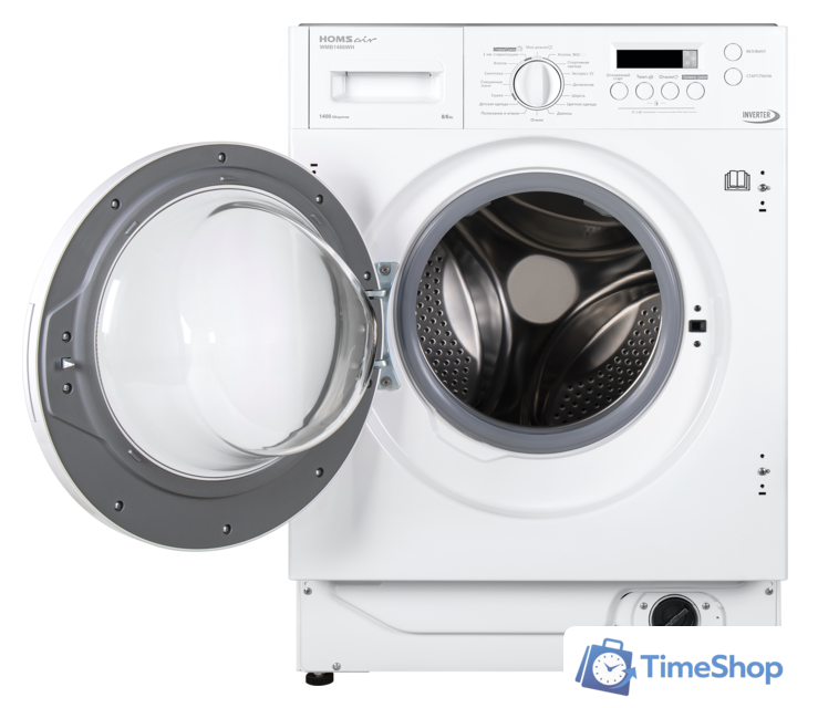 Стирально-сушильная машина HOMSair WMB1486WH - Изображение №3 — Интернет-магазин Time-Shop