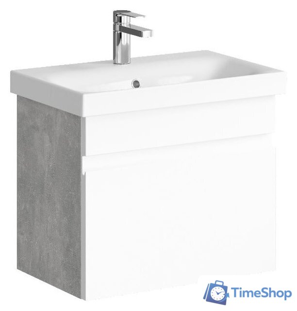  Aqwella Тумба под умывальник Smart 60 SRT0106BS (бетон светлый) - Изображение №1 — Интернет-магазин Time-Shop