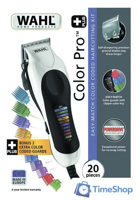 Машинка для стрижки волос Wahl Color Pro Plus 20104.0460 - Изображение №3 — Интернет-магазин Time-Shop