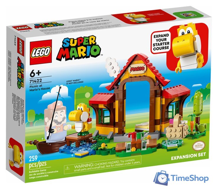 Конструктор LEGO Super Mario 71422 Дополнительный набор: Пикник в доме Марио - Изображение №1 — Интернет-магазин Time-Shop