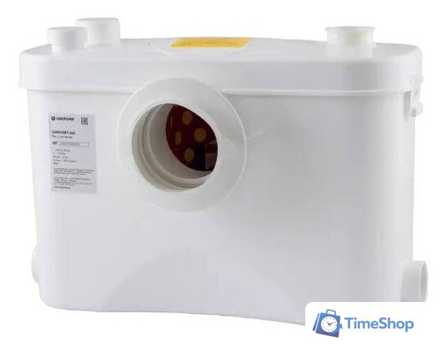 Канализационная установка Unipump SANIVORT 405 M 8м с ножом (центр. вход) - Изображение №2 — Интернет-магазин Time-Shop