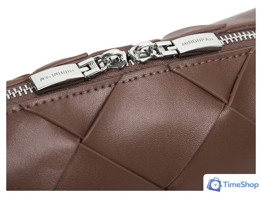 Женская сумка Mironpan 63021 (коричневый) - Изображение №3 — Интернет-магазин Time-Shop