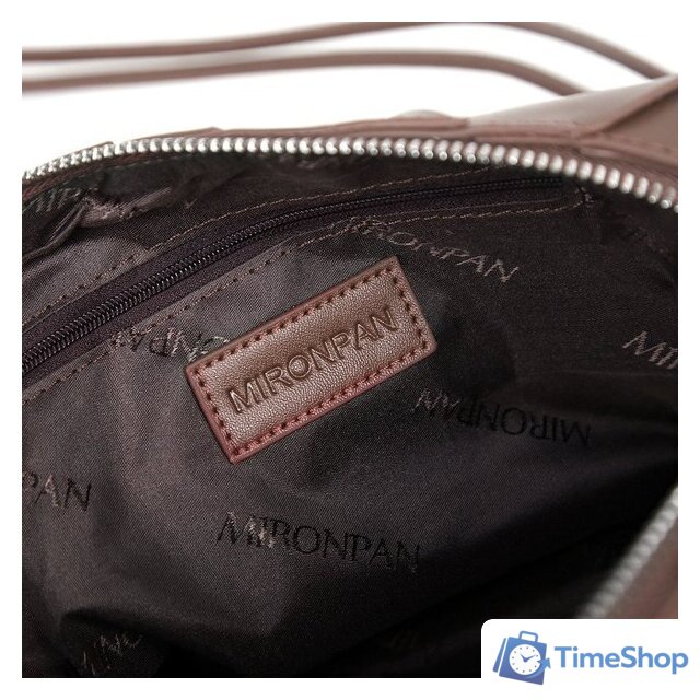 Женская сумка Mironpan 63021 (коричневый) - Изображение №4 — Интернет-магазин Time-Shop