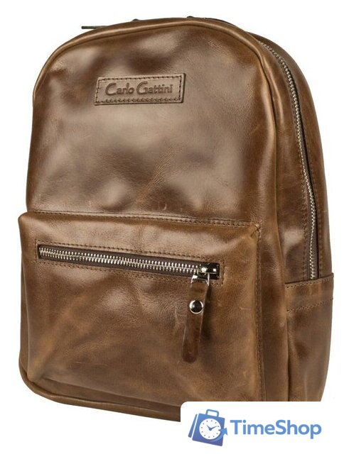 Городской рюкзак Carlo Gattini Anzolla 3040-02 (темно-коричневый) - Изображение №1 — Интернет-магазин Time-Shop