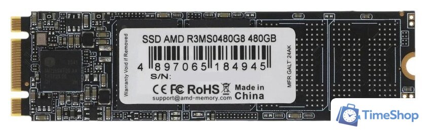 SSD AMD Radeon R3 480GB R3MS0480G8 - Изображение №1 — Интернет-магазин Time-Shop