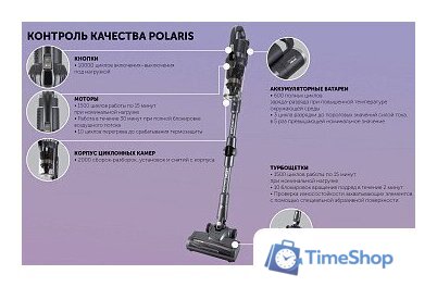 Пылесос Polaris PVCS 4070 Wi-Fi IQ HOME (графит) - Изображение №29 — Интернет-магазин Time-Shop