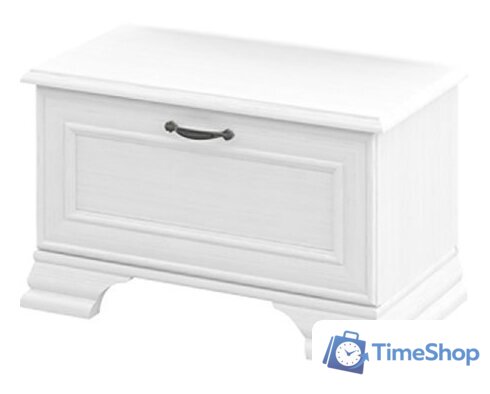Тумба для обуви Неман мебель Юнона МН-132-31 (белый текстурный) - Изображение №1 — Интернет-магазин Time-Shop