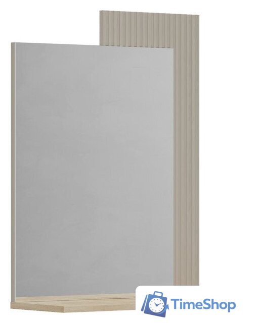 Зеркало Black Red White Domenica LUS/65 (глиняный серый/дуб сильвержек ореховый) - Изображение №2 — Интернет-магазин Time-Shop