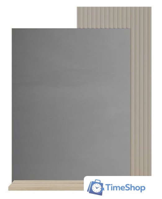 Зеркало Black Red White Domenica LUS/65 (глиняный серый/дуб сильвержек ореховый) - Изображение №1 — Интернет-магазин Time-Shop