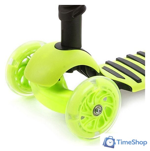 Трехколесный самокат Moby Kids Божья коровка 3 в 1 641274 (зеленый) - Изображение №4 — Интернет-магазин Time-Shop