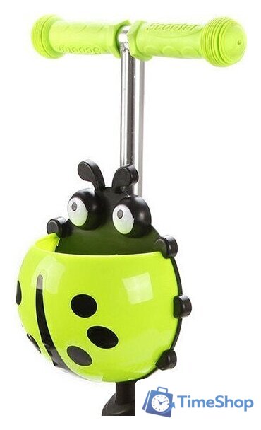 Трехколесный самокат Moby Kids Божья коровка 3 в 1 641274 (зеленый) - Изображение №3 — Интернет-магазин Time-Shop