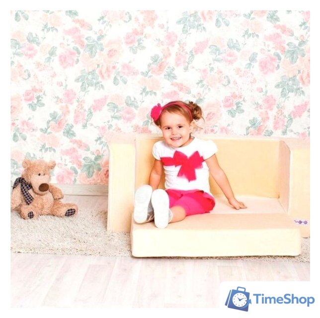 Бескаркасный диван Paremo Классик PCR316-07 (бежевый) - Изображение №4 — Интернет-магазин Time-Shop