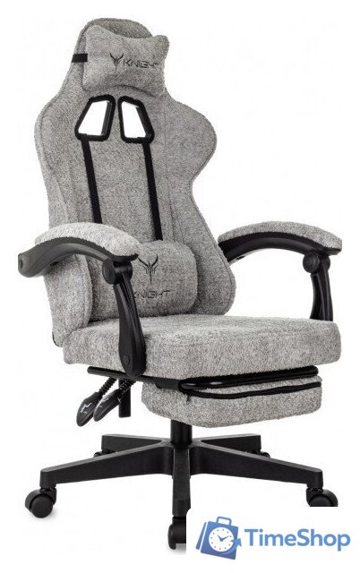 Игровое (геймерское) кресло Knight Lord/F (серый, ткань Camby82) - Изображение №1 — Интернет-магазин Time-Shop