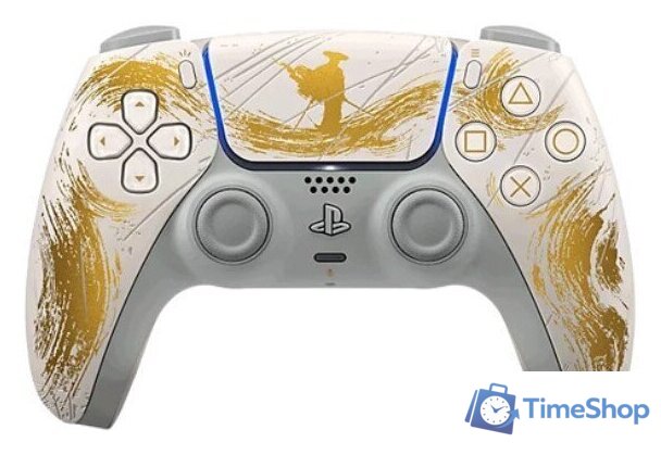Геймпад Sony DualSense Ghost of Yotei Gold Limited Edition - Изображение №1 — Интернет-магазин Time-Shop