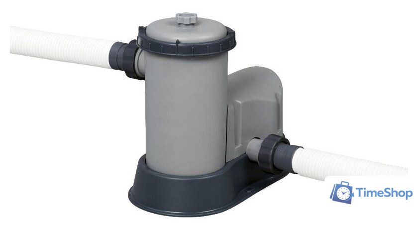 Каркасный бассейн Bestway Power Steel Камень 56716 (549x274x122) - Изображение №6 — Интернет-магазин Time-Shop