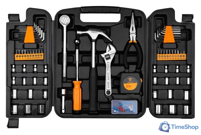 Универсальный набор инструментов Deko DKMT152 (152 предмета) - Изображение №1 — Интернет-магазин Time-Shop