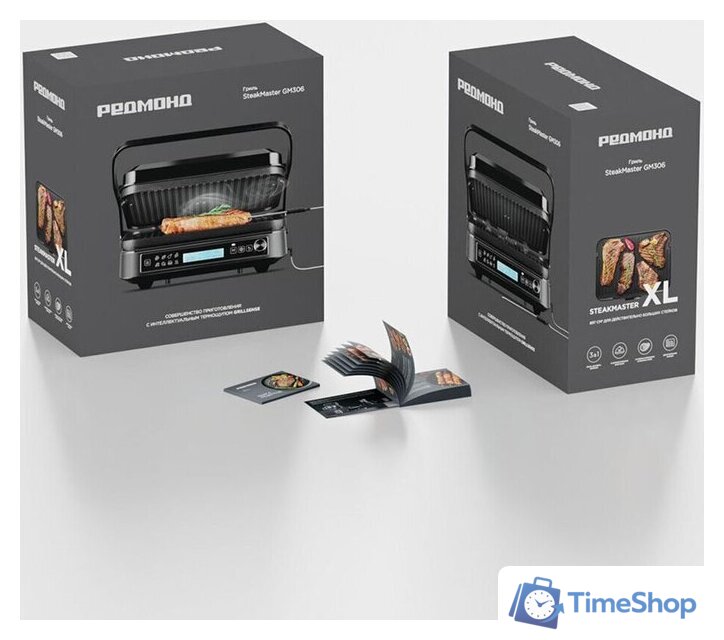 Электрогриль Redmond (Редмонд) SteakMaster GM306 - Изображение №14 — Интернет-магазин Time-Shop