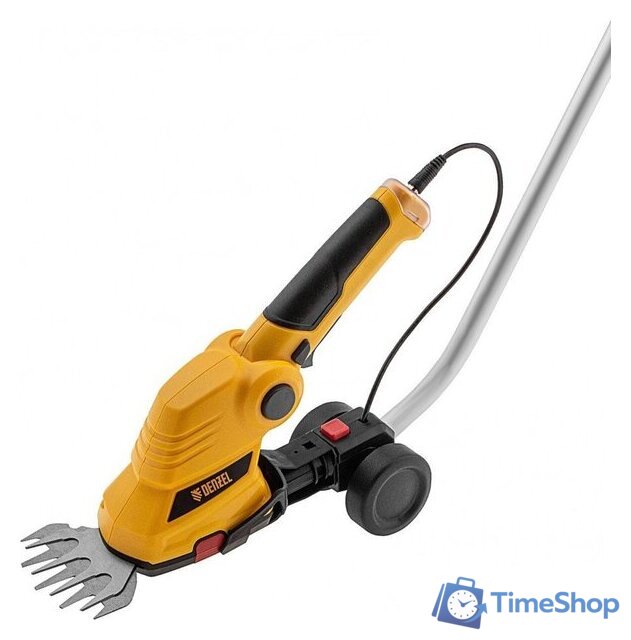 Кусторез + ножницы Denzel G801E 96815 (с АКБ) - Изображение №2 — Интернет-магазин Time-Shop