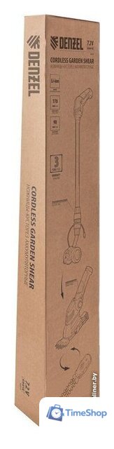 Кусторез + ножницы Denzel G801E 96815 (с АКБ) - Изображение №16 — Интернет-магазин Time-Shop