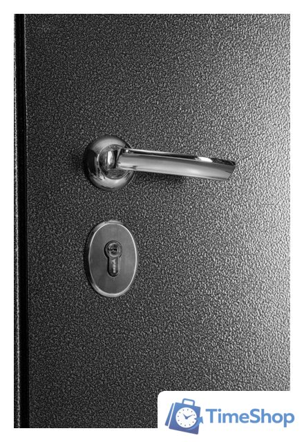 Металлическая дверь Guard MG60 МДФ 87х205 правая (черное серебро/белый ясень) - Изображение №9 — Интернет-магазин Time-Shop