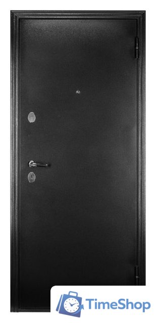 Металлическая дверь Guard MG60 МДФ 87х205 правая (черное серебро/белый ясень) - Изображение №2 — Интернет-магазин Time-Shop