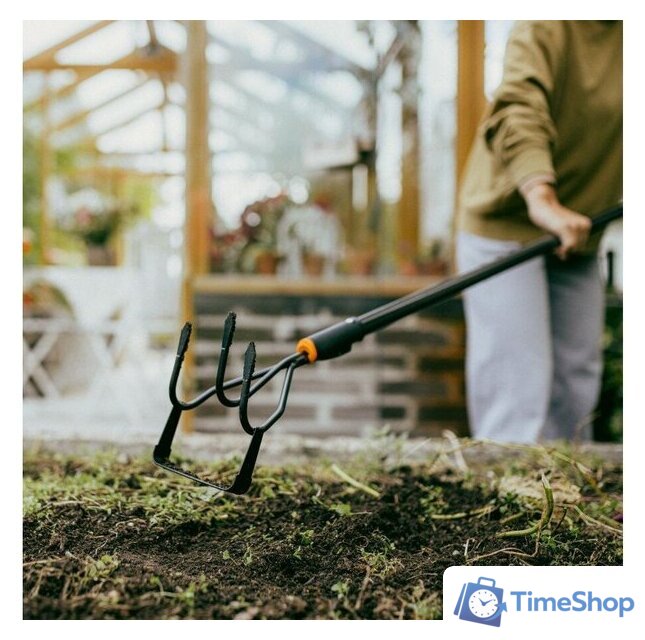 Культиватор (разрыхлитель) Fiskars 1080685 - Изображение №4 — Интернет-магазин Time-Shop