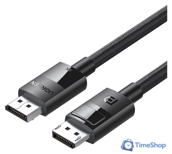 Кабель Ugreen DP114 80391 DisplayPort - DisplayPort (1.5 м, черный) - Изображение №1 — Интернет-магазин Time-Shop