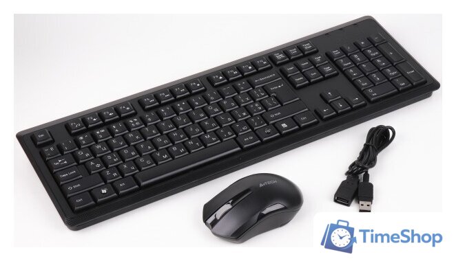 Офисный набор A4Tech 4200N - Изображение №4 — Интернет-магазин Time-Shop