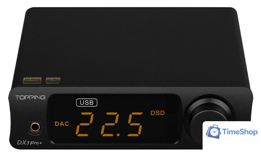 Настольный усилитель Topping DX3 Pro+ (черный) - Изображение №1 — Интернет-магазин Time-Shop