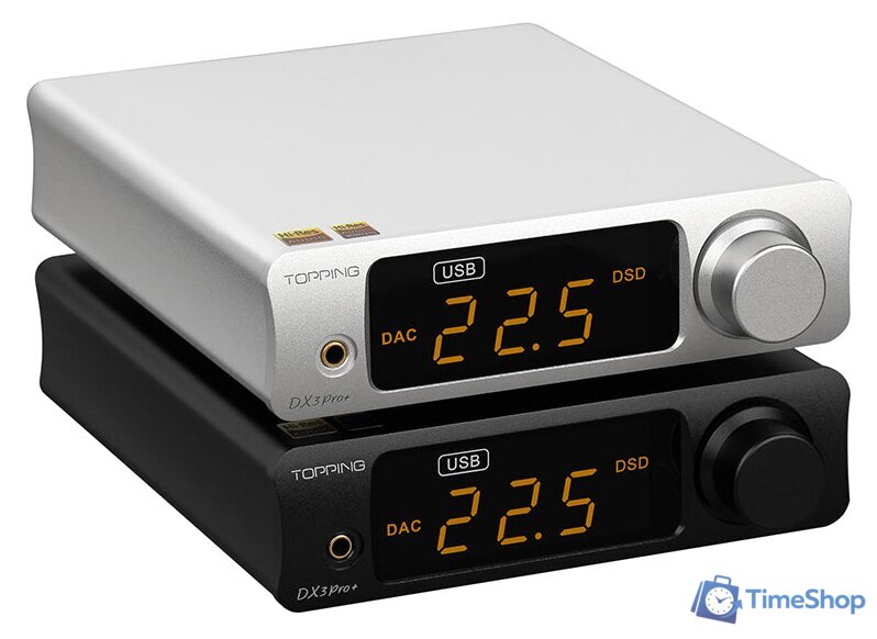 Настольный усилитель Topping DX3 Pro+ (черный) - Изображение №2 — Интернет-магазин Time-Shop