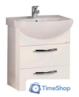  Акватон Ария 65 М Тумба для умывальника белый (1.A123.3.01A.A01.0) - Изображение №1 — Интернет-магазин Time-Shop