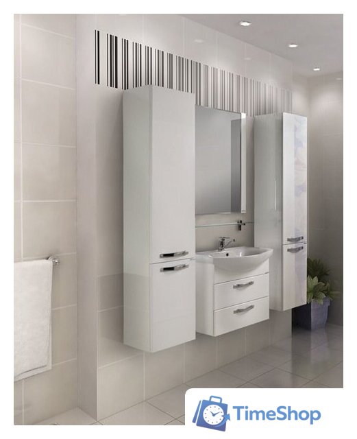  Акватон Ария 65 М Тумба для умывальника белый (1.A123.3.01A.A01.0) - Изображение №4 — Интернет-магазин Time-Shop