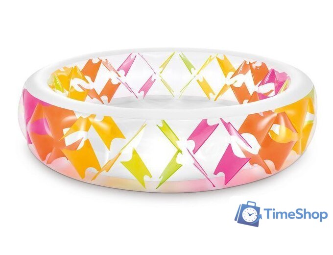 Надувной бассейн Intex Swim Center Pinwheel 229х56 (56494) - Изображение №2 — Интернет-магазин Time-Shop