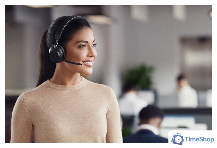 Офисная гарнитура Jabra Evolve2 65 MS Mono USB-A (черный) - Изображение №6 — Интернет-магазин Time-Shop