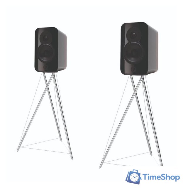 Полочная акустика Q Acoustics Concept 300 (черный/палисандр) - Изображение №2 — Интернет-магазин Time-Shop