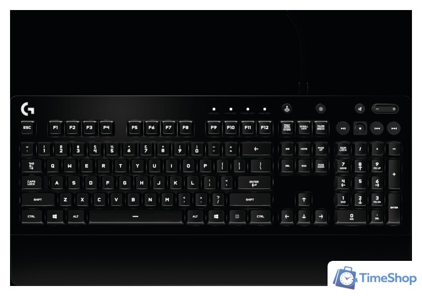 Клавиатура Logitech G213 Prodigy 920-008092 - Изображение №8 — Интернет-магазин Time-Shop