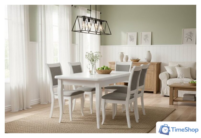 Стул Мебель-класс Веста (onix 13/белый) - Изображение №5 — Интернет-магазин Time-Shop