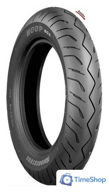 Дорожные мотошины Bridgestone Hoop B03 120/70-14 55S TL - Изображение №1 — Интернет-магазин Time-Shop